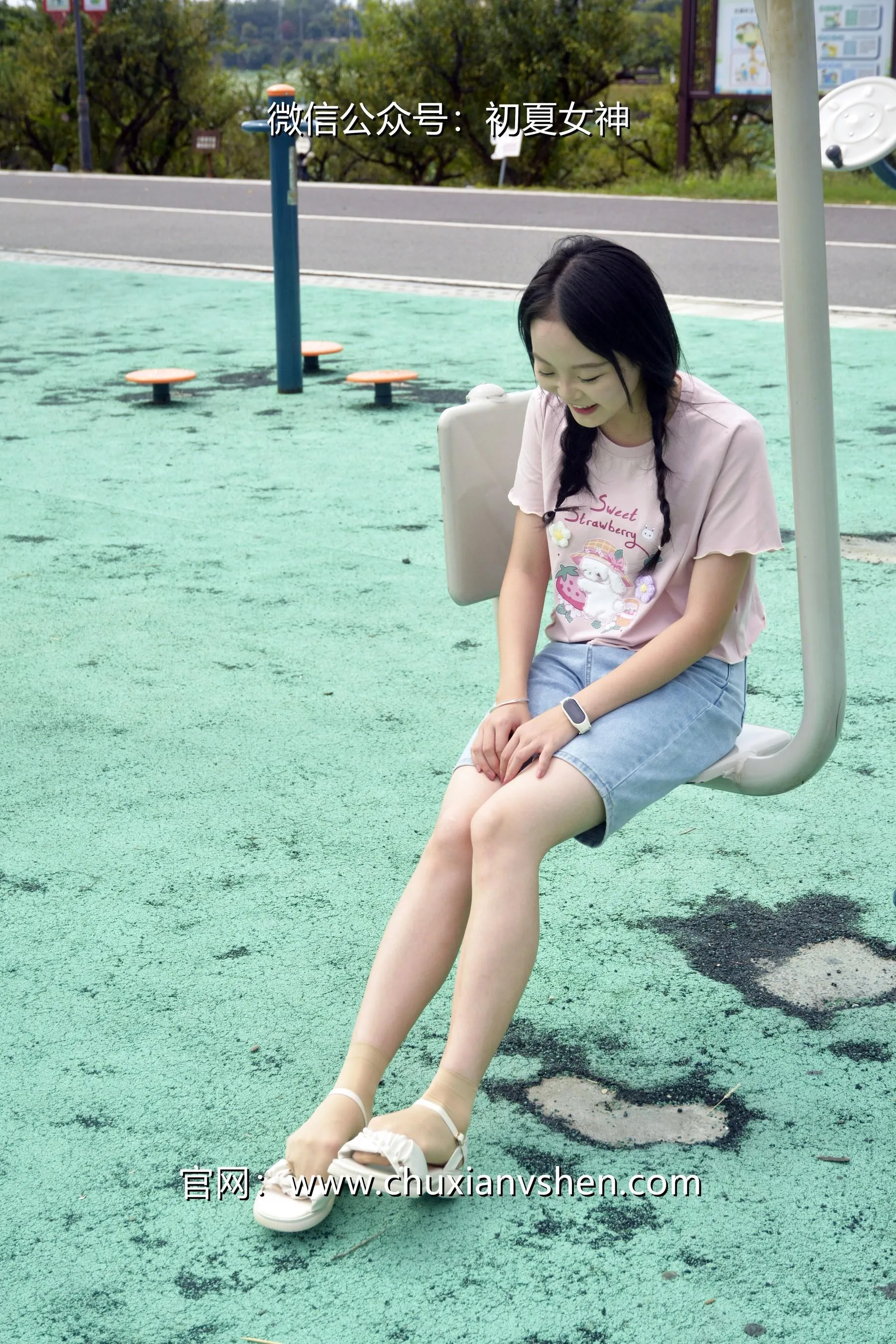 初夏女神 NO.084 双双 回到童年 [121P]插图7